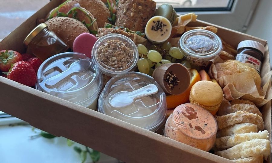 Ontbijtboxen charcutie gouda